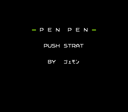 Pen Pen (Homebrew) — Title screen